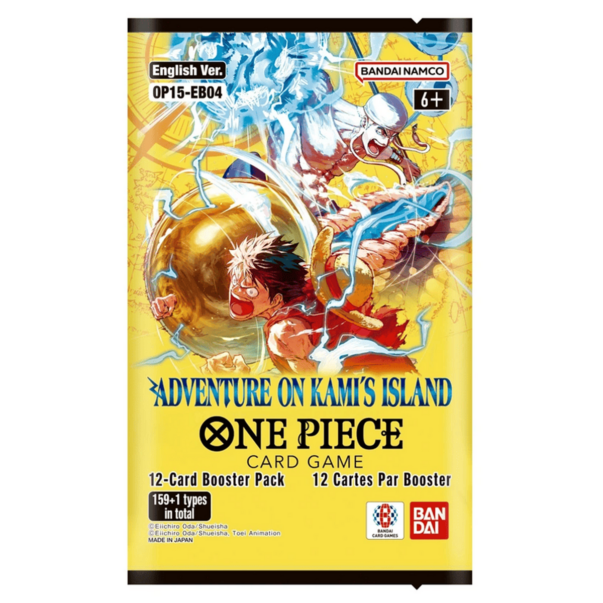 English One Piece Card Game OP-15 Booster Pack (12 Cards)