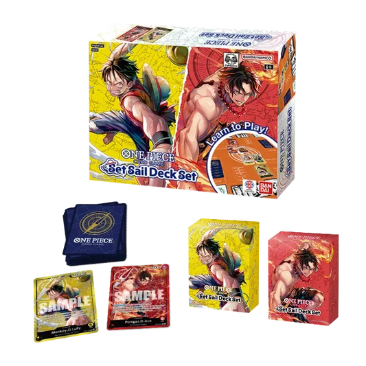 One Piece Card Game: Set Sail Deck Set (SD-01) — English packaging