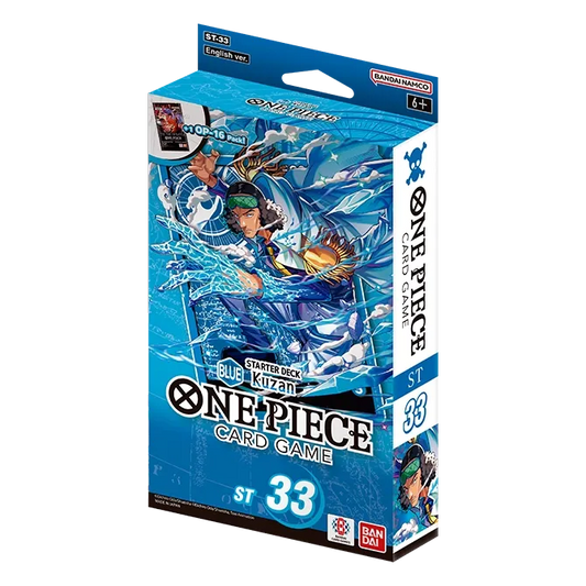 One Piece Card Game: Blue Kuzan — Starter Deck (ST-33) — English packaging
