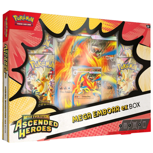 Pokémon TCG AH-EMBOAR-EX sealed retail product packaging