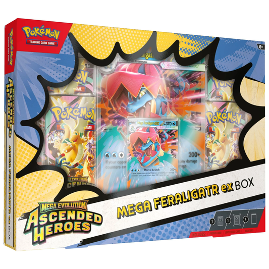 Pokémon TCG AH-FERALIGATR-EX sealed retail product packaging