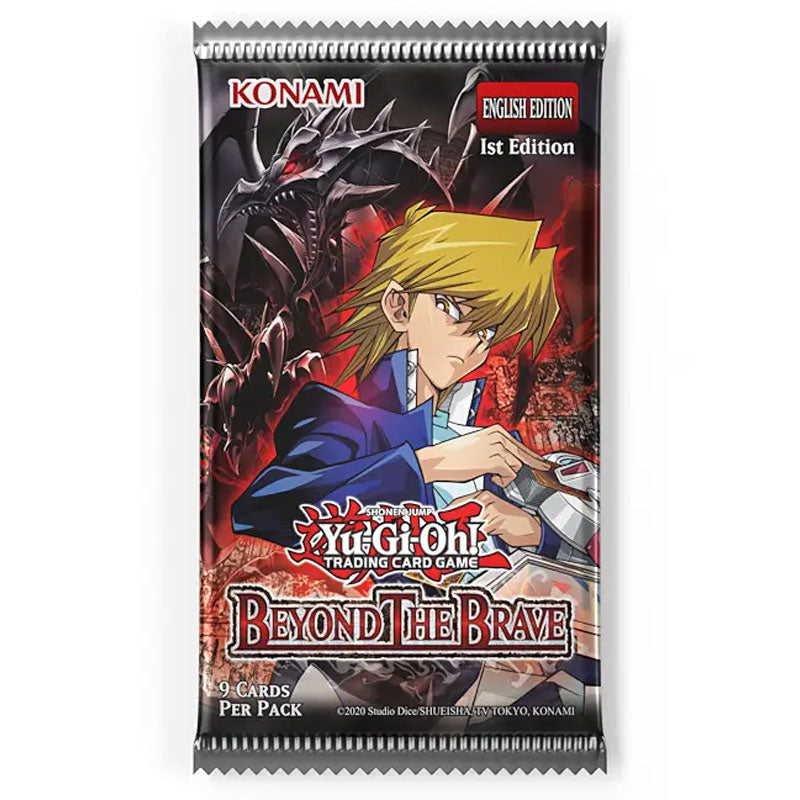 Yu-Gi-Oh Beyond the Brave first edition English booster pack