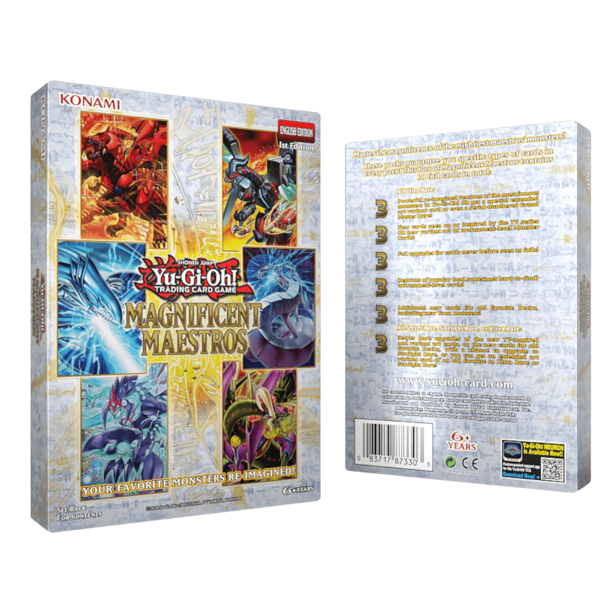 Yu-Gi-Oh! Magnificent Maestros 1st Edition Tuck Box