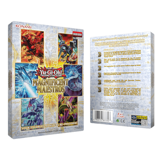 Yu-Gi-Oh! Magnificent Maestros 1st Edition Tuck Box